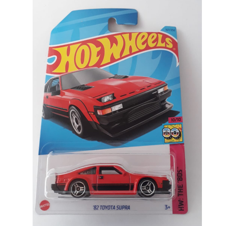 '82 Toyota Supra Hot Wheels 2023年製 82 Toyota Supra - 2023 - Vermelho - 1/64 - Hot Wheels - Mattel