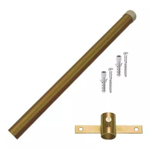 Kit Mastro Cano Antena 1 Mt + Suporte Parede 1 Pol. + Paraf. | Shopee ...