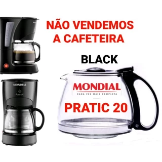 Jarra Para Cafeteira Mondial Pratic 20 CN-01-20X - BLACK - COMPATÍVEL