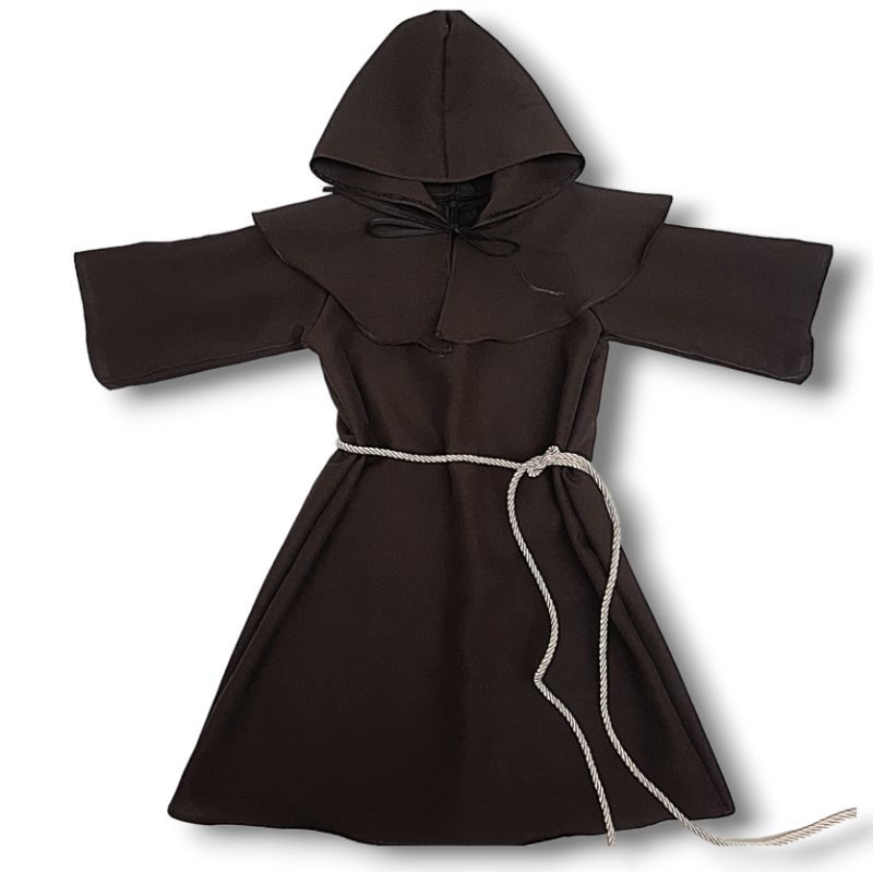 Roupa de São Francisco bebê, infantil e adulto