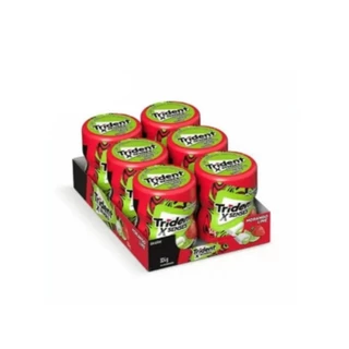 Chiclete Trident X Senses C/6 Potes Morango