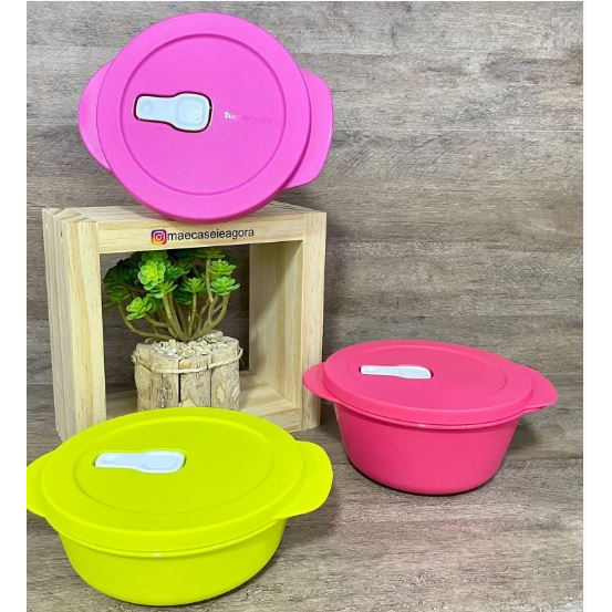 Mini Cristalwave 560 ou 360 ml Geração II Tupperware Neon | Shopee Brasil