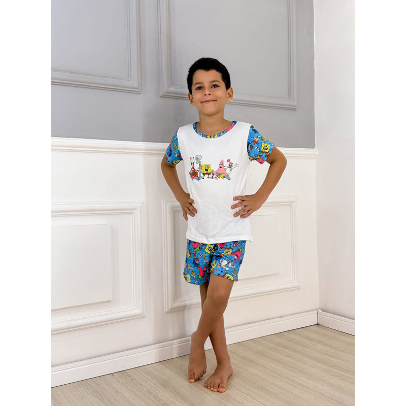 Pijama Personagem Masc Infantil Shopee Brasil 5662