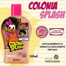 Colônia Splash Infantil Turma da Mônica- Milena kids Cia da natureza 200ml
