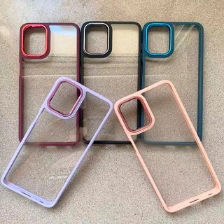 Capinha Acrílico Gavalizada Para Motorola G22/G32/G52/G82/G53/G73 Capa Galvanizada É Adequada com Protecao de Camera Anti Pacto