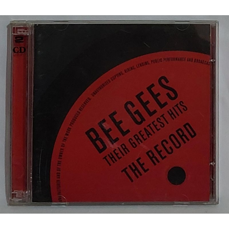 Cd Bee Gees - Their Greatest Hits / The Record | Shopee Brasil