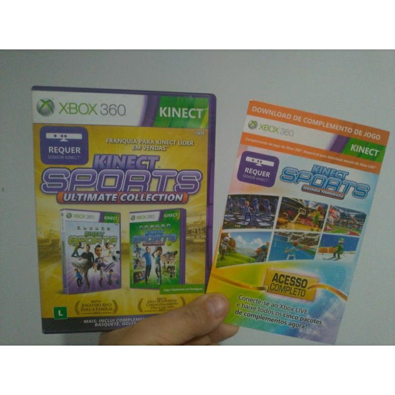 Jogo Xbox 360 Kinect Sports Ultimate Collection Português leia veja ...