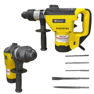Martelete Rompedor 2200w Demolidor 7Kg Furadeira Impacto Profissional SDS Plus