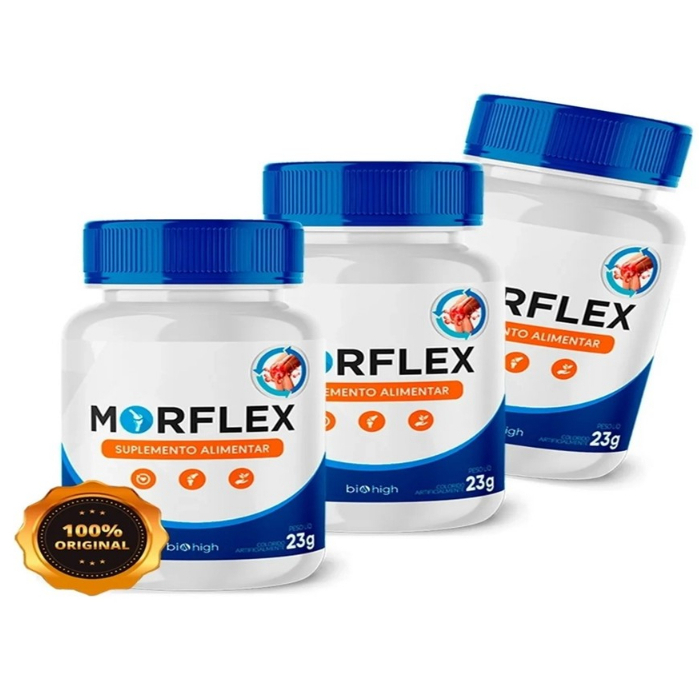 3 Morflex Fim Das Dores 180 Caps Original | Shopee Brasil