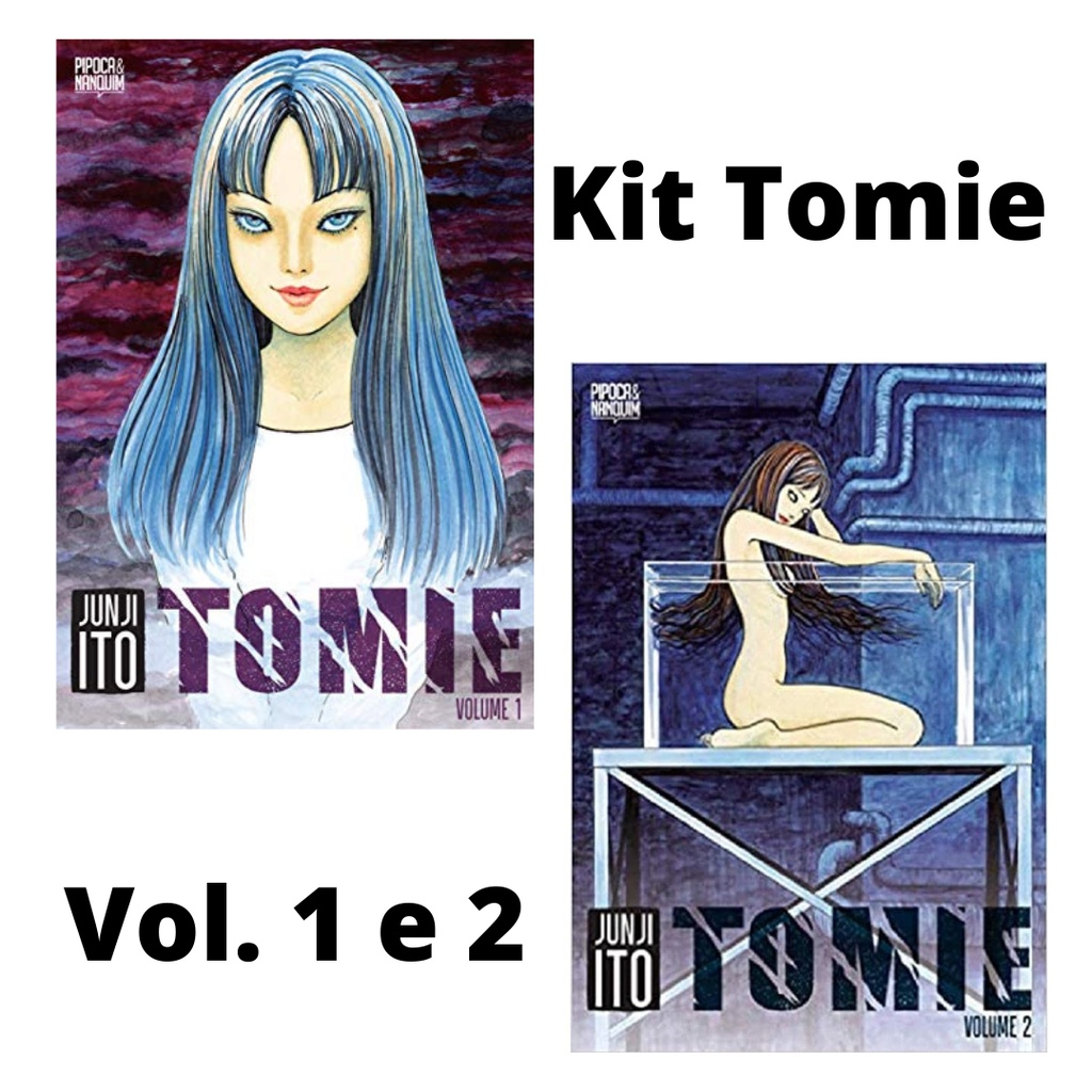 Tomie 1 E 2 Uzumaki Junji Ito Shopee Brasil