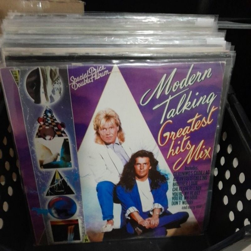  2 LP Modern Talking Greatest Hits Mix (Brazil