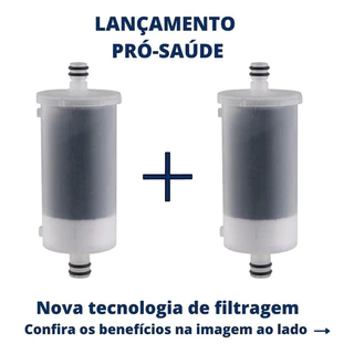 Refil Filtro Reposição Carvão Ativado Pro Saude