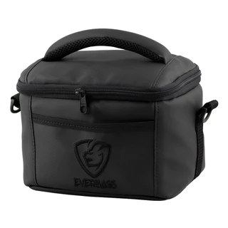 Bolsa Térmica Porta Marmita Fitness Fit Lancheira Everbags Black Luxo
