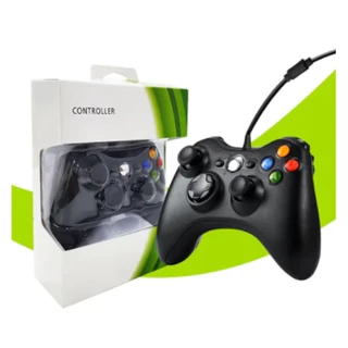 Controle De Xbox 360 Com Fio PC/ Fat E Pc Joystick Jogo gamepad Barato Promoção