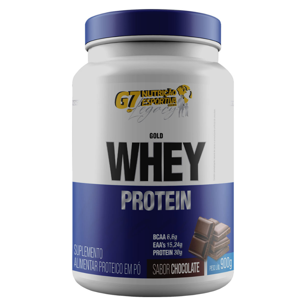 Gold Whey Protein Pote 900g – G7 Legacy