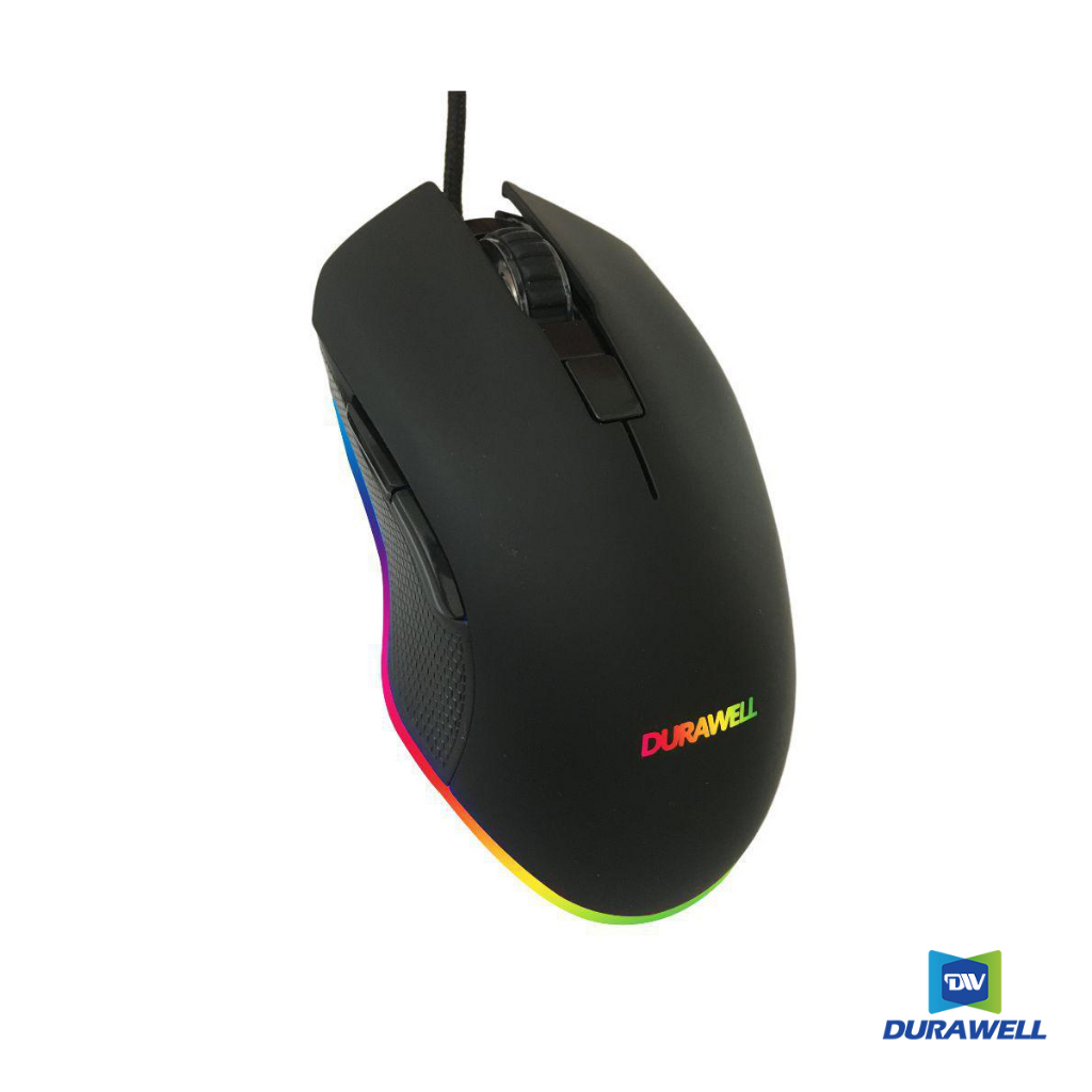 Mouse Gamer com fio 7 Botões Control Computador 3200 Dpi