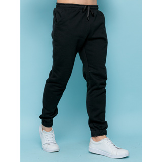 Calça Moletom Masculina Jogger Slim Academia Bolso Na Frente Unissex