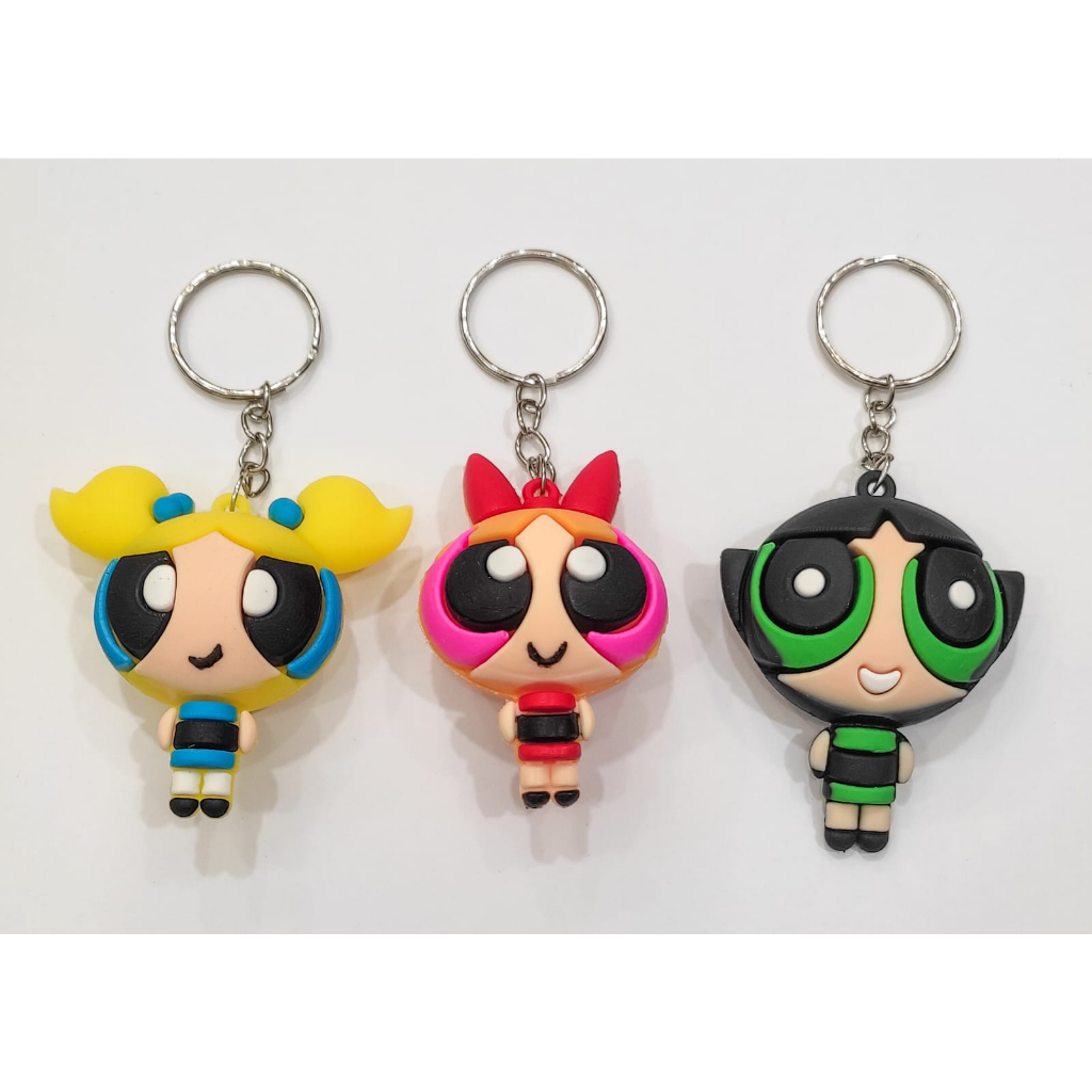 Chaveiro Emborrachado As Meninas Super Poderosas