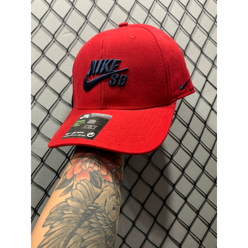 Nike sb cheap cap red