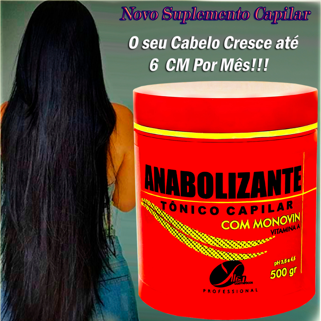 Melhor creme de crescer cabelo Anabolizante De Cabelo Original ...