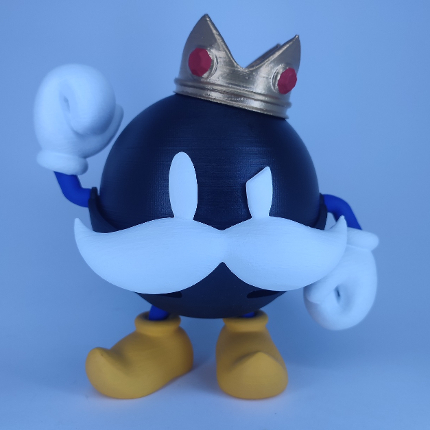 Suporte Amazon Alexa Echo Dot 4, Echo Dot 5 - Rei Bob-Omb