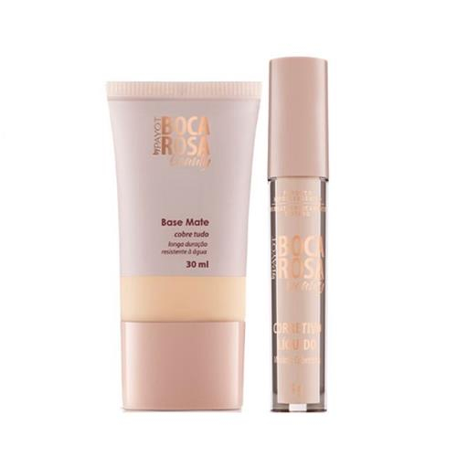 Kit Boca Rosa Beuty Base + Corretivo Payot Promoção | Shopee Brasil