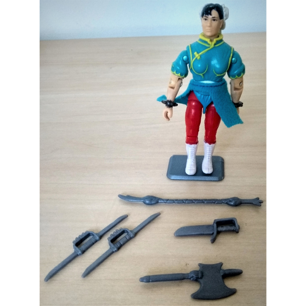 Boneco Street Fighter 1995 - Chun Li | Shopee Brasil