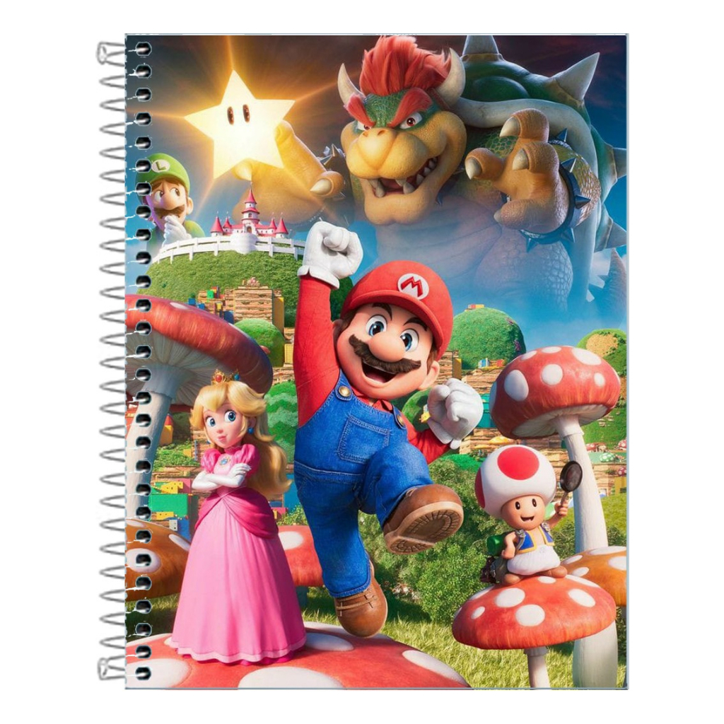 Kit 50 Desenhos Para Colorir super Mario Bros Envio Imediato - Mario Brós -  Kit de Colorir - Magazine Luiza