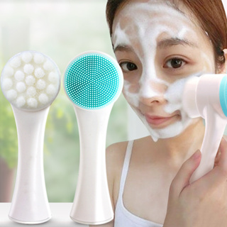 Escova Facial 3D Massagem Limpeza Esfoliação Suave Dia a Dia Skin Care |  Shopee Brasil