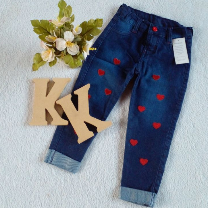 Calça Legging Jeans Infantil Juvenil Menina Roupa de Criança