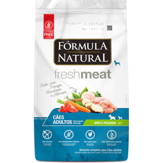 RAÇÃO FORMULA NATURAL FRESH MEAT CÃO ADULTO RAÇAS PEQUENAS 7 KG
