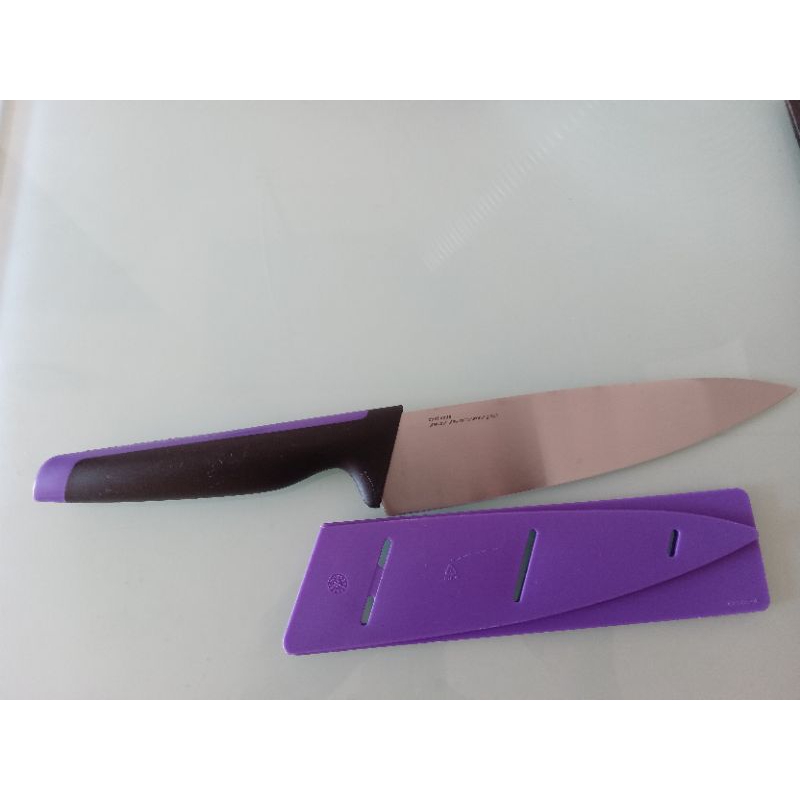 Faca Chef da Tupperware SEMINOVA (LER DESCRIÇÃO) | Shopee Brasil