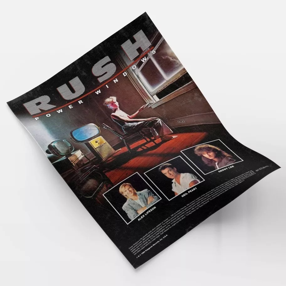 RUSH-poster – Estante da Sala