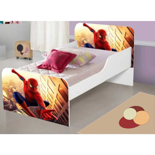 Jogo de Cama 2pç Microfibra Homem Aranha Spider Man Solteiro