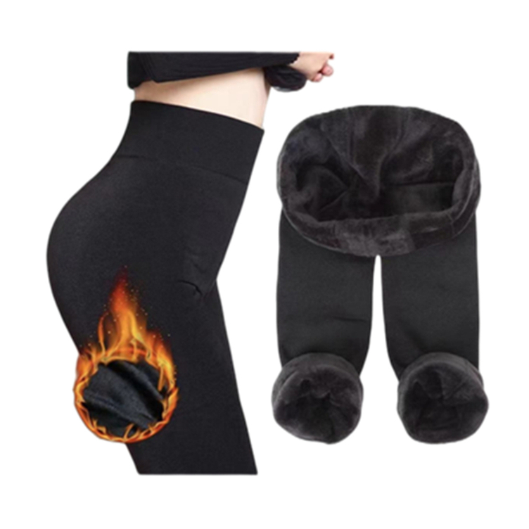 Calça Legging Flanelada térmica cintura Alta com Elástico na cintura