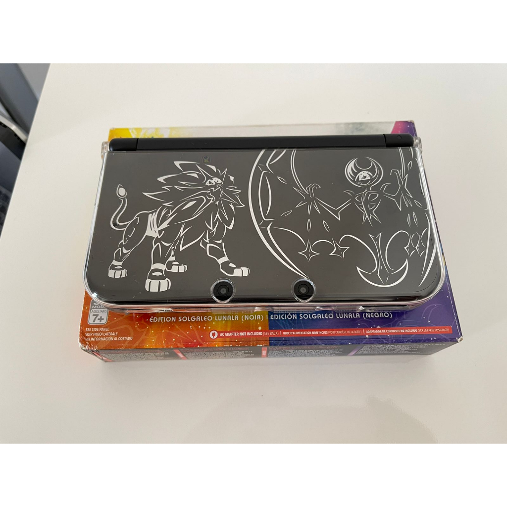 Nintendo 3ds XL Solgaleo Lunala Black Edition Handheld System Black