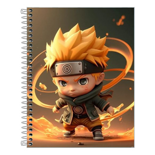 Caderno Boruto Filho do Naruto 1 Matéria Grande C/Adesivo - Tem Tem Digital  - Brinquedos e Papelaria, aqui tem!