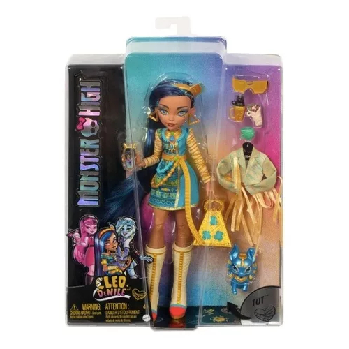 Boneca Mattel Monster High Pet E Acessorios Cleo Hhk54