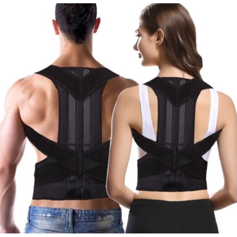 Corretor de Postura Corre Cinta Colete Postural Lombar unissex Cinta ...