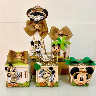 Kit Personalizados Mickey Safari | Shopee Brasil