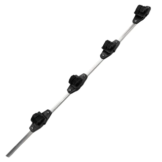 Kit 10 Haste Vareta Cerca Elétrica Residencial Alumínio 75cm