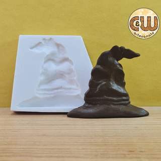 Molde Silicone Chapéu Harry Potter GG Confeitaria e Artesanato - Festa