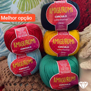 FIO AMIGURUMI 125G CIRCULO [PARTE 1/2]