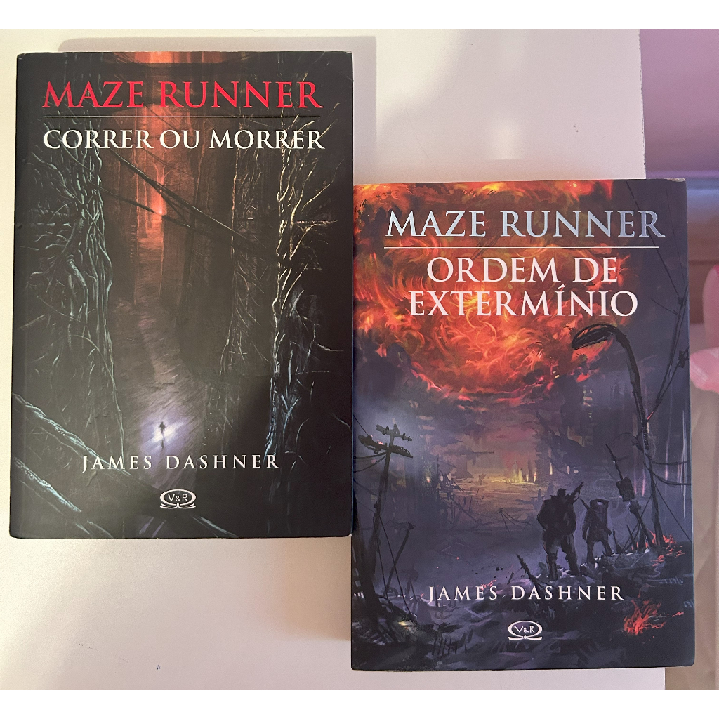 Livros da Saga Maze Runner Shopee Brasil
