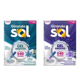 Gel adesivo Pedra sanitária Aplicador + refil