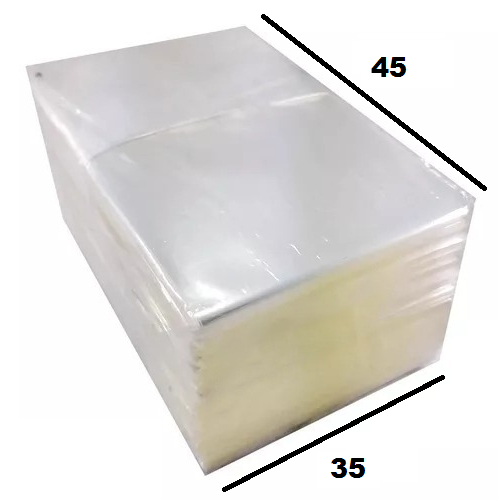 Saco Plástico Transparente 35x45 Pp 100 Un C/ 1 Kg | Shopee Brasil
