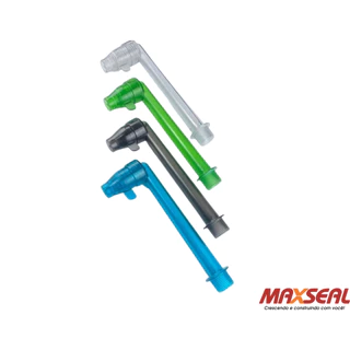 Torneira de Parede Colorida e Transparente Maxseal