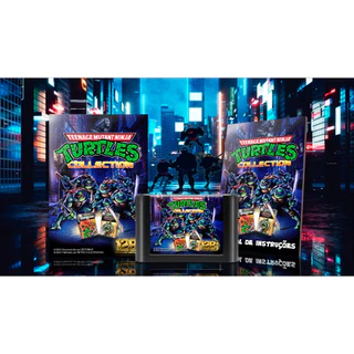 BOX DELUXE TEENAGE MUTANT NINJA TURTLES - MINI COLLECTION MEGA DRIVE