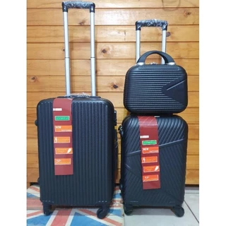 kit Mala Viagem Bordo Avião Padrão Anac 3 Peças 7kg 10kg +Frasqueira