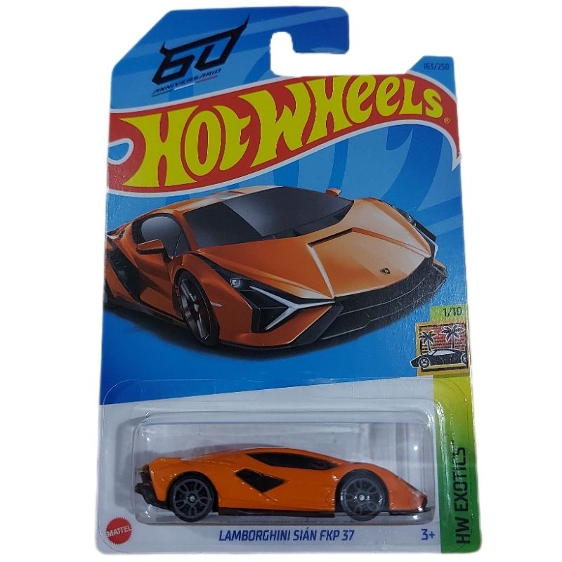 Carrinho Hot Wheels - Lamborghini Essenza SCV12 - Mattel - Verde